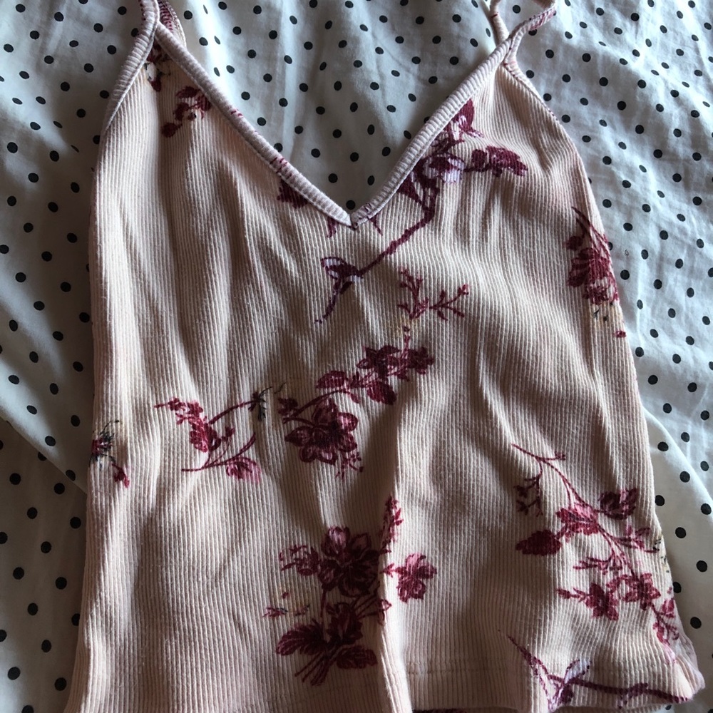 Brandy Melville Cherry Blossom Joanne tank